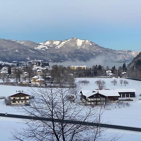 Schoene Ferienwohnung Mit Wolfgangseeblick Strobl Dış mekan fotoğraf
